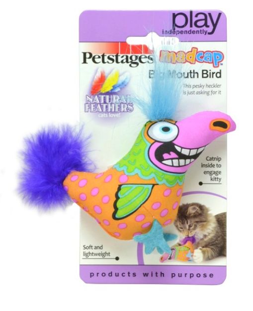 Picture of Petstages Madcap Big Mouth Bird Kedi Oyuncağı