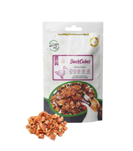 Picture of Eco Natura Pet Duck Cubes Yumuşak Ördekli Küp Köpek Ödülü 100 Gr