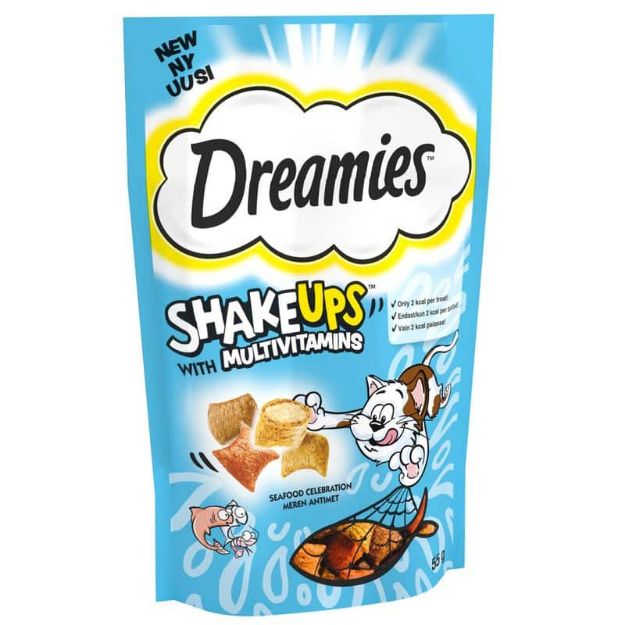 Picture of Dreamies Ton Balığı Somon Ve Karidesli Kedi Ödülü 55 Gr 