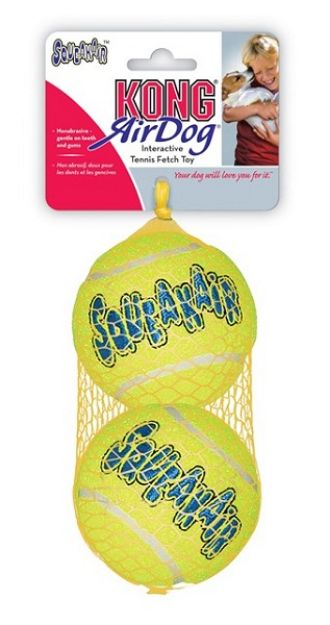 Picture of Kong Köpek Air Sq Sesli Tenis Topu Köpek Oyuncak Large 2 Adet 8,5 cm