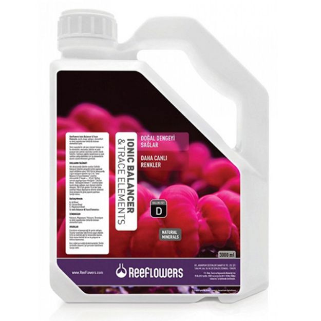 Picture of Reef Flowers Ionic Balabcer & Trace Elements Deniz Akvaryum Katkısı 3000 ml