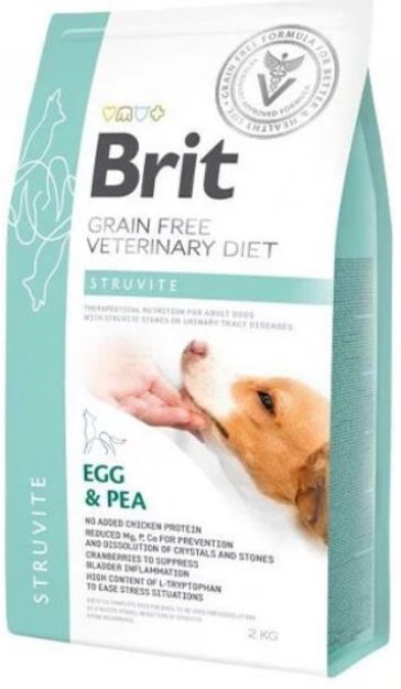 Picture of Brit Veterinary Diet Struvite İdrar Yolu Tahılsız Köpek Maması 12 Kg
