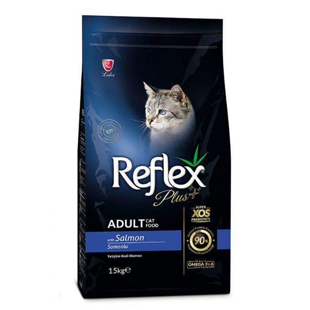 Picture of Reflex Plus Somonlu Yetişkin Kedi Maması 15 Kg