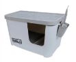 Picture of Moderna Casetta Tuvalet Gri/Beyaz  75.7 X 45 X 45 Cm