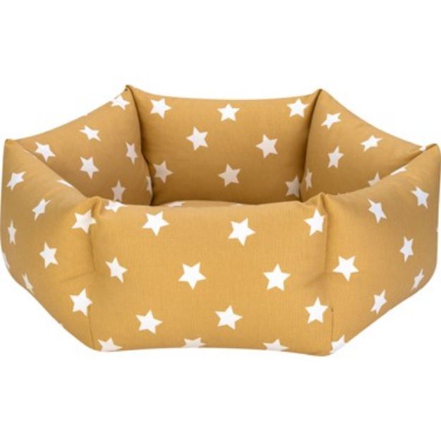 Picture of Pet Comfort Tokyo Kedi Kopek Yatak Sarı Star S 50cm 7786