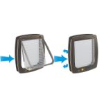 Picture of Ferplast Swing 7 Manyetik Mıknatıslı Kedi Kapısı 13,5 cm x 13,7 cm Kahve