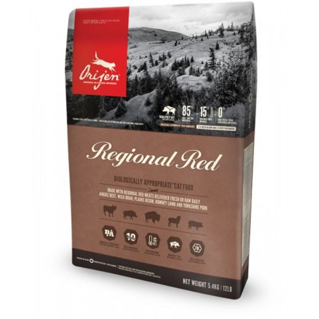 Picture of Orijen Regional Red Tahılsız Kırmızı Etli Kedi Maması 5,4 Kg