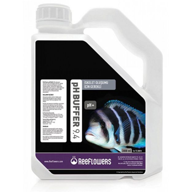 Picture of Reef Flowers Ph Buffer 9,4 Akvaryum Su Sertliği Dengeleyici 3000 ml