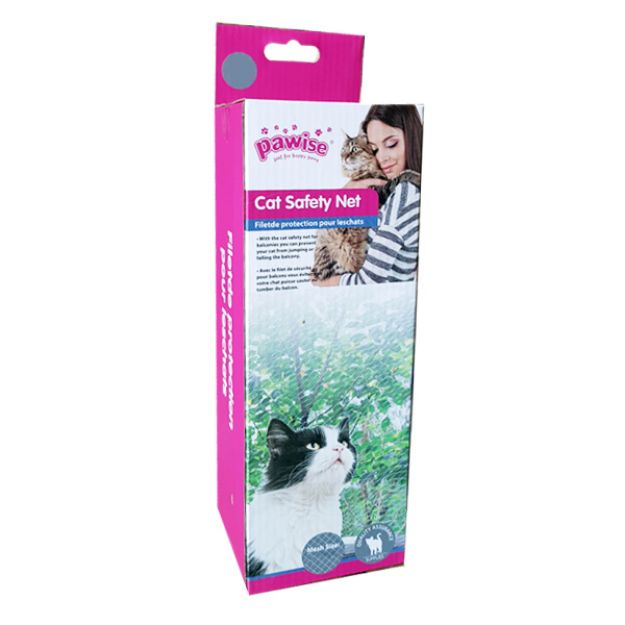 Picture of Pawise Balkon Kedi Koruma Şeffaf Ağ 6x3M