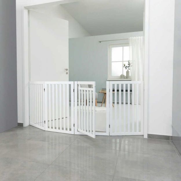 Picture of Trixie Köpek Bariyeri, Kapılı, 60-160Cmx81Cm Beyaz 39363