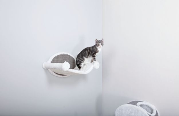 Picture of Trixie Kedi Hamak Duvara Montaj 54x28x33 Cm Beyaz/Gri
