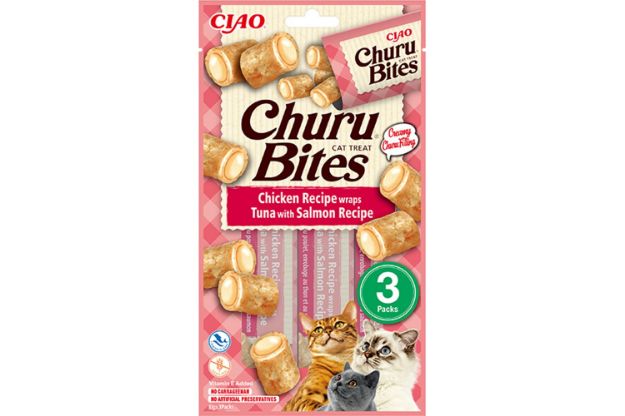 Picture of Ciao Churu Bites Tavuk Sargılı , Ton Balıklı ve Somonlu Kedi Ödül Maması 3