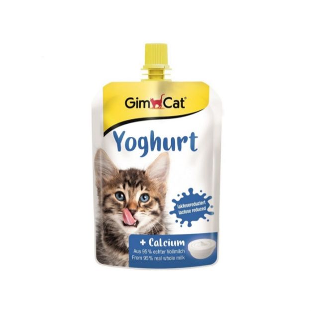 Picture of Gimcat Yoghurt Kalsiyum Kedi Pudingi 150 Gr