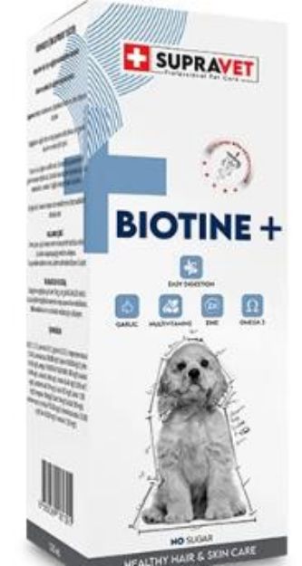 Picture of Supravet Biotine Dog Extra Deri ve Tüy Sağlığı Damlası 100 Ml