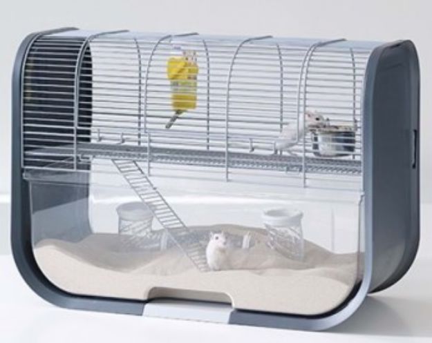 Picture of Savic Lugano Gerbil Kafesi Silver Anthracite