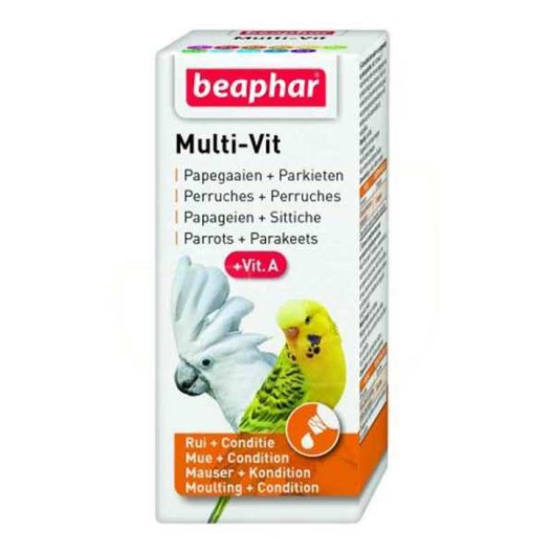 Picture of Beaphar Papağanlar İçin Multivitamin 20 ml