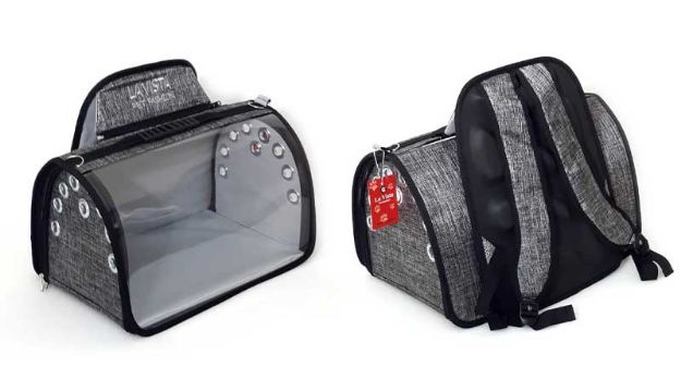 Picture of LAVİSTA Gri Jumbo Tomris Şeffaf Sırt Flybag