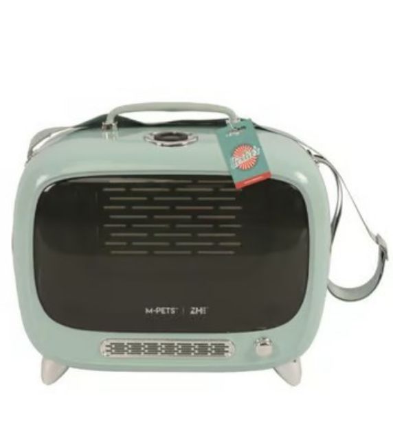 Picture of M-Pets Sıxtıes Tv Taşıma Çantası Blue 44X26X38Cm