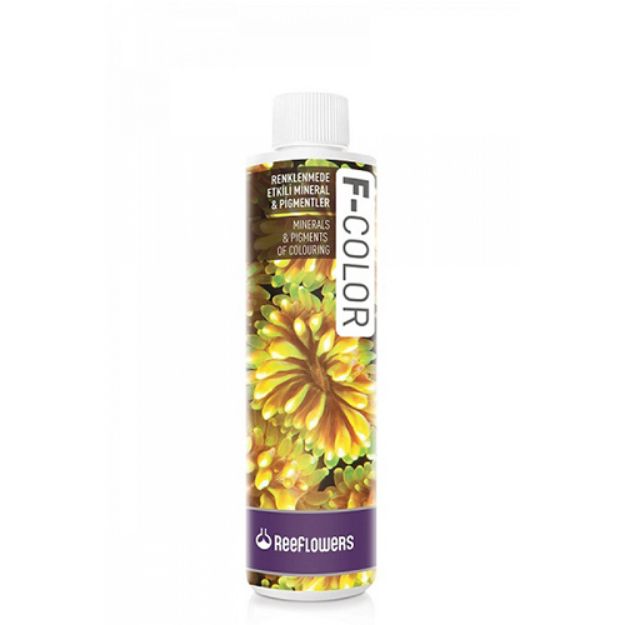 Picture of Reef Flowers F Color Tuzlu Su Mercan Renklendirici Katkı 250 ml