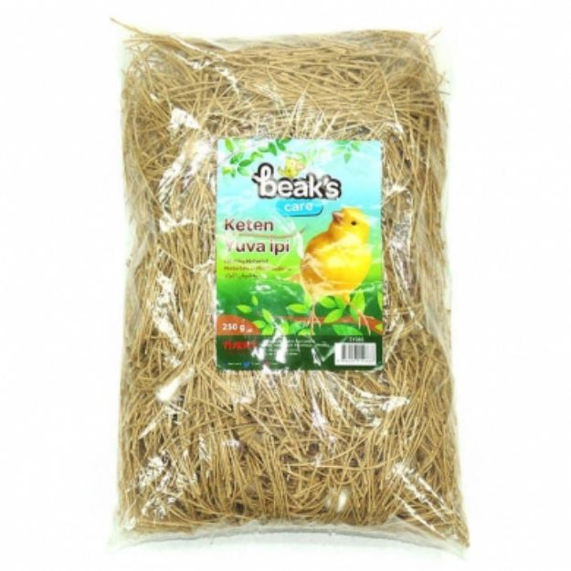 Picture of Beaks Küçük Kuşlar İçin Yuva İpi 250 Gr