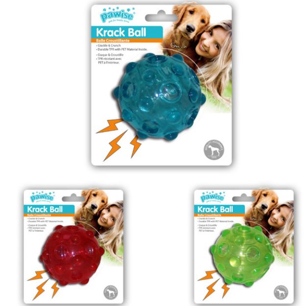 Picture of Pawise Krack Ball Sesli Sert Oyuncak 7,5 Cm