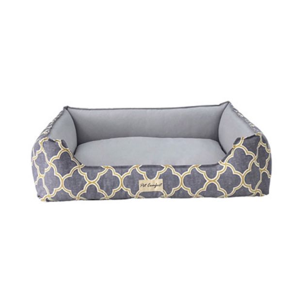 Picture of Pet Comfort Delta Kedi Kopek Yatak L Gri S Gri 75x60 7851