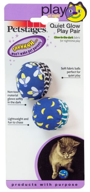 Picture of Petstages Quiet Glow Play Pair Fosforlu Kedi Oyuncağı